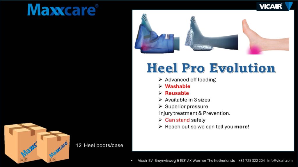 Maxxcare Canada Heel Pro information - Maxxcare